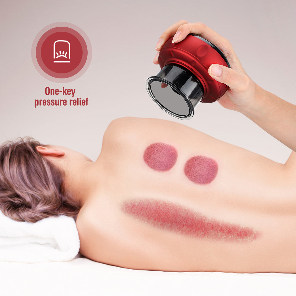 Intelligent Vacuum Cupping Scrapping Therapy Massage Device