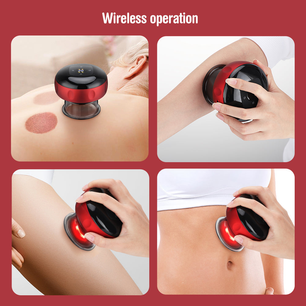 Intelligent Vacuum Cupping Scrapping Therapy Massage Device