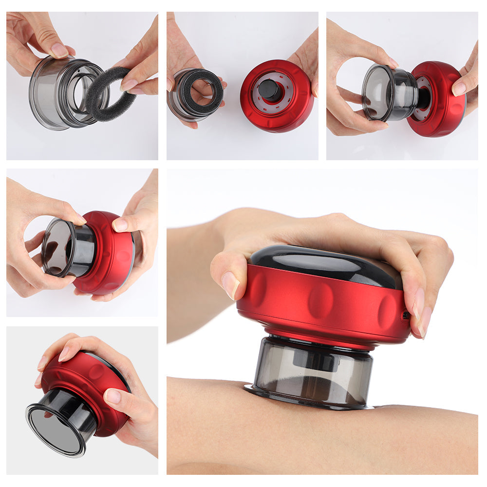Intelligent Vacuum Cupping Scrapping Therapy Massage Device