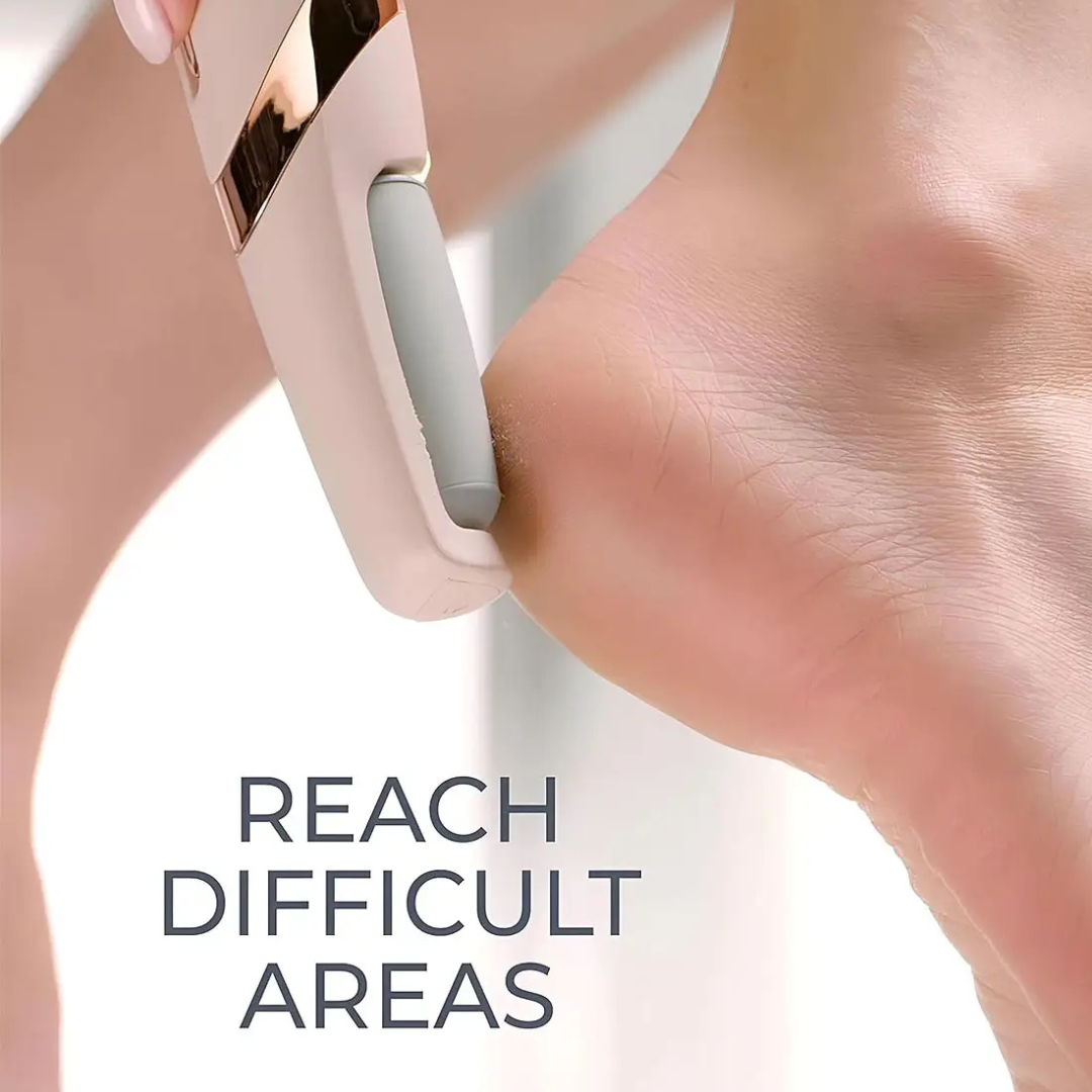 Rechargeable Electric Foot File Callus Remover for Wet & Dry Pedicure