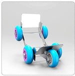 Car Jack Tire Skates, Flexible Emergency Tire Roller, Powerful Boost for Motorcycles, Flat Tire Booster Move Tool with 5 Wheels, Tire Wheel Dolly, Flat Tire Booster.