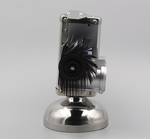 Black Retro Flip Clock-Internal Gear Operated Flip Home Clock