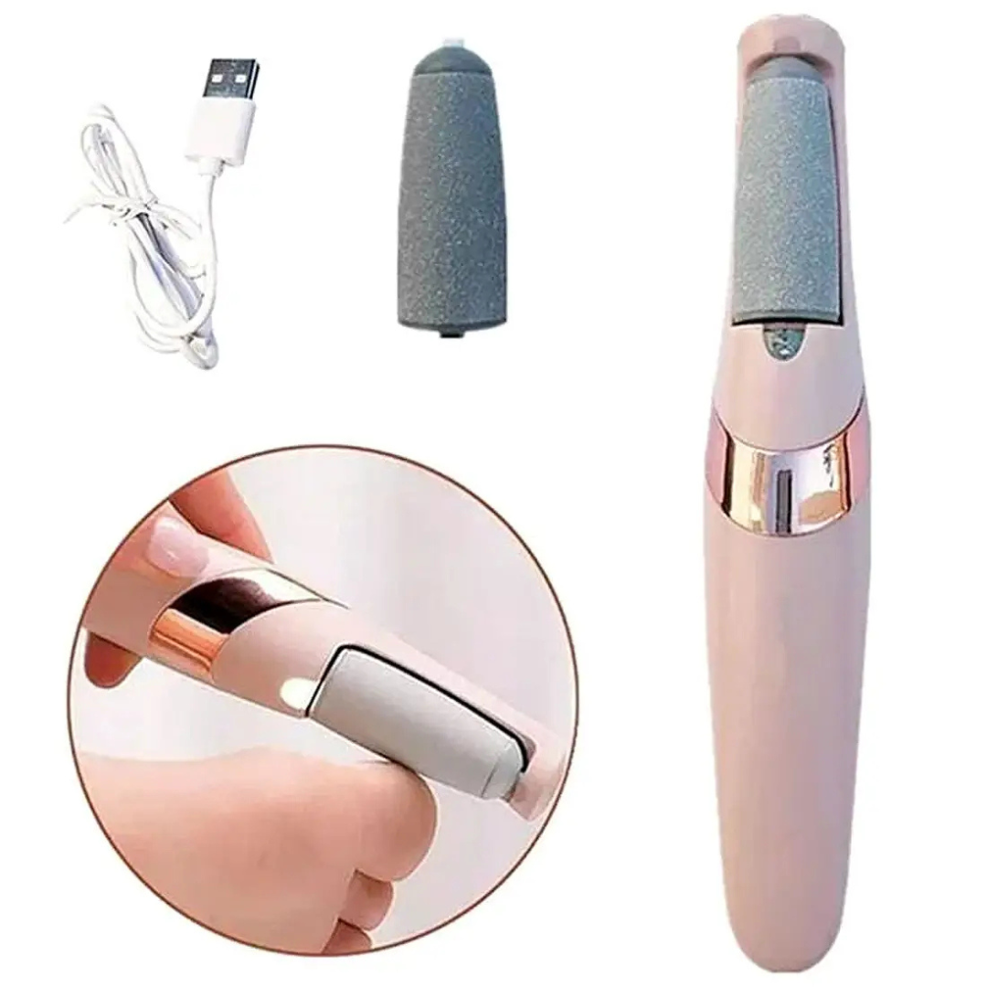Rechargeable Electric Foot File Callus Remover for Wet & Dry Pedicure