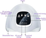 Sun X15 MAX High-Power Nail Drying Lamp for Gel Nails 280W 66LEDS Gel Polish Drying Machine with Auto Sensor UV LED Nail Lamp