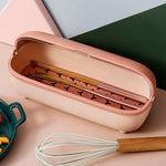 Kitchen Condiment Seasoning Box With 4 Compartments Cruet Storage Container Home Kitchen Tool Multi Purpose