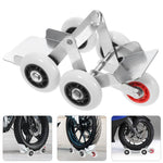 Car Jack Tire Skates, Flexible Emergency Tire Roller, Powerful Boost for Motorcycles, Flat Tire Booster Move Tool with 5 Wheels, Tire Wheel Dolly, Flat Tire Booster.