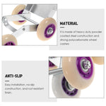 Car Jack Tire Skates, Flexible Emergency Tire Roller, Powerful Boost for Motorcycles, Flat Tire Booster Move Tool with 5 Wheels, Tire Wheel Dolly, Flat Tire Booster.