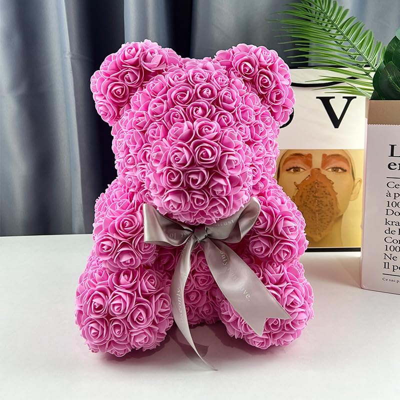 Rose Bears Valentine's Day Foam Bear Gifts For Girlfriend Great Gifts For Birthdays, Weddings, Mother's Day And Anniversaries Creative Rose Teddy Bears