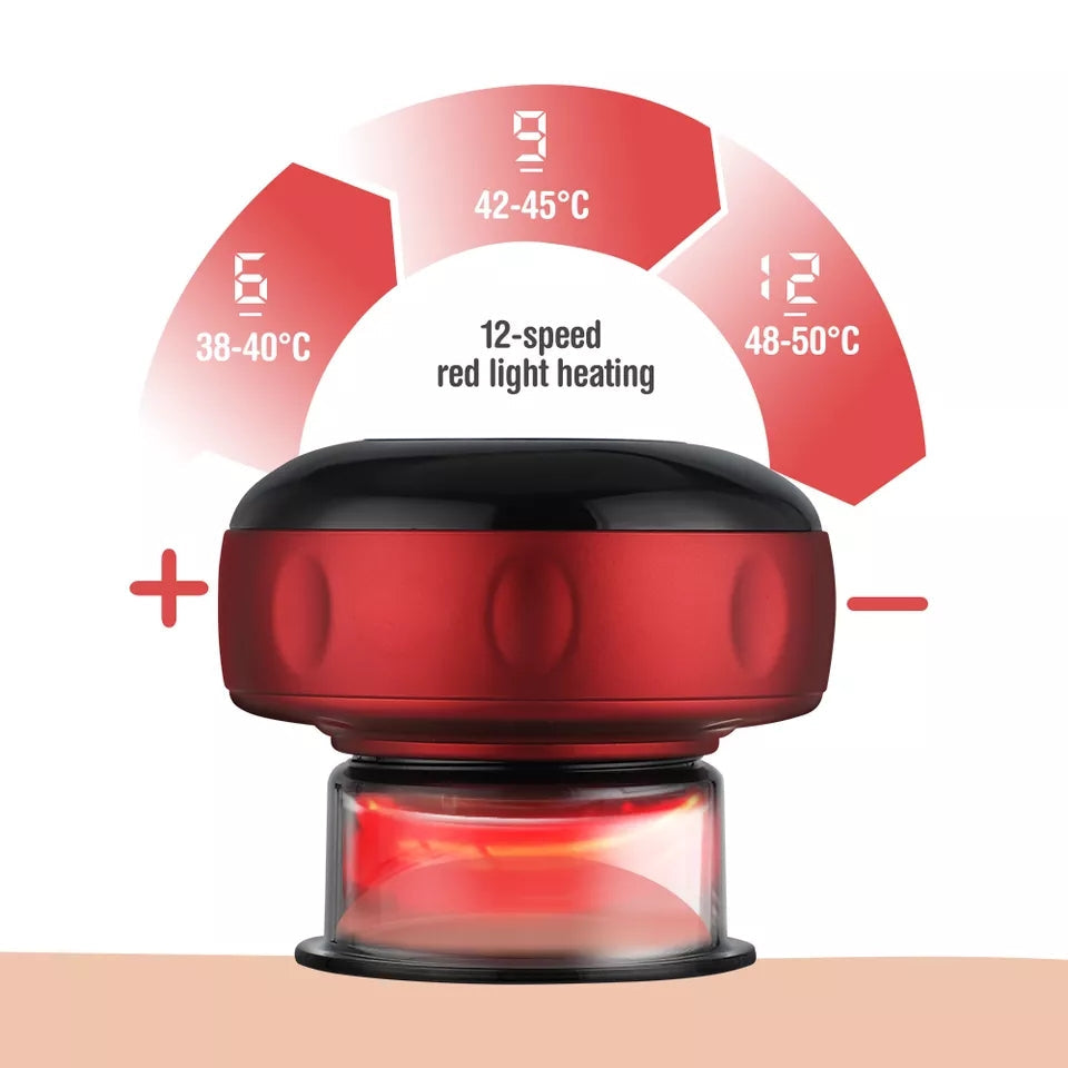 Intelligent Vacuum Cupping Scrapping Therapy Massage Device