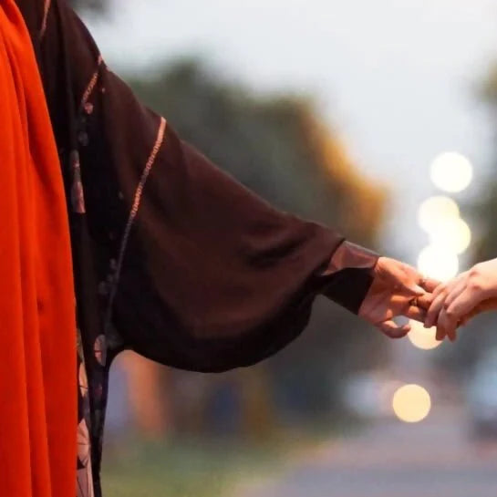 Black silk with Chiffon Shrug Abaya - AlifdukanZoyera.pk types here :)
