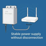 DC - 12V Mini UPS - AlifdukanAyesha Khan types here :)