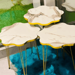 flower white/Black Side table / Coffee Table - AlifdukanMini Supplier types here :)