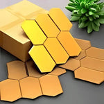 Luxury Hexa Mirror Wall Tiles – High Gloss Finish - AlifdukanAlifdukan types here :)