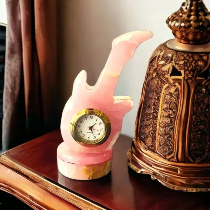 Marble Guitar show piece with watch - AlifdukanAlifdukan types here :)