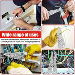 Multifunctional Wire Stripper Pliers - Stainless Steel Ergonomic Grip, No Assembly Required, Portable Cable Stripper & Crimper Tool for Electricians - AlifdukanEver Green types here :)