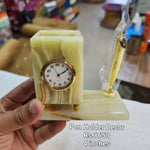 Onyx Marble Pen Holder Clock - AlifdukanAlifdukan types here :)