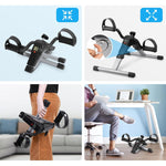 Pedal Exerciser Mini Exercise Bike Arm and Leg Exercise Peddler Machine - AlifdukanAlifdukan types here :)