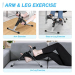 Pedal Exerciser Mini Exercise Bike Arm and Leg Exercise Peddler Machine - AlifdukanAlifdukan types here :)