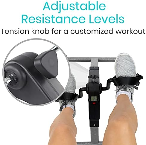 Pedal Exerciser Mini Exercise Bike Arm and Leg Exercise Peddler Machine - AlifdukanAlifdukan types here :)