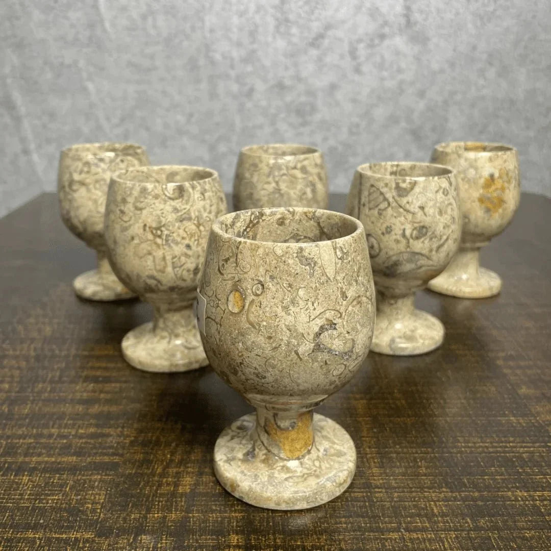 Piece Brown Glass Set, Marble Glasses, Stunning Coral Glass Set, Marble Glass Set, Marble Showpiece. - AlifdukanAlifdukan types here :)