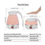 PORTABLE & FOLDABLE ELECTRIC KETTLE - AlifdukanSmart Online Collection types here :)