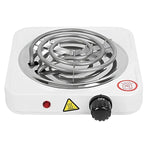 Portable Single Burner Hot Plate Electric Stove - 1000W
