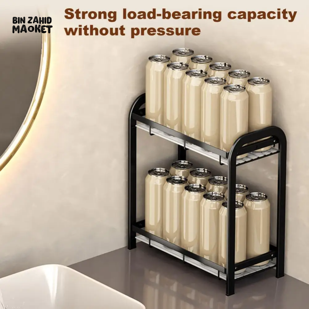 VERSATILE STORAGE SHELF STURDY BATHROOM ORGANIZER EASY INSTALLATION