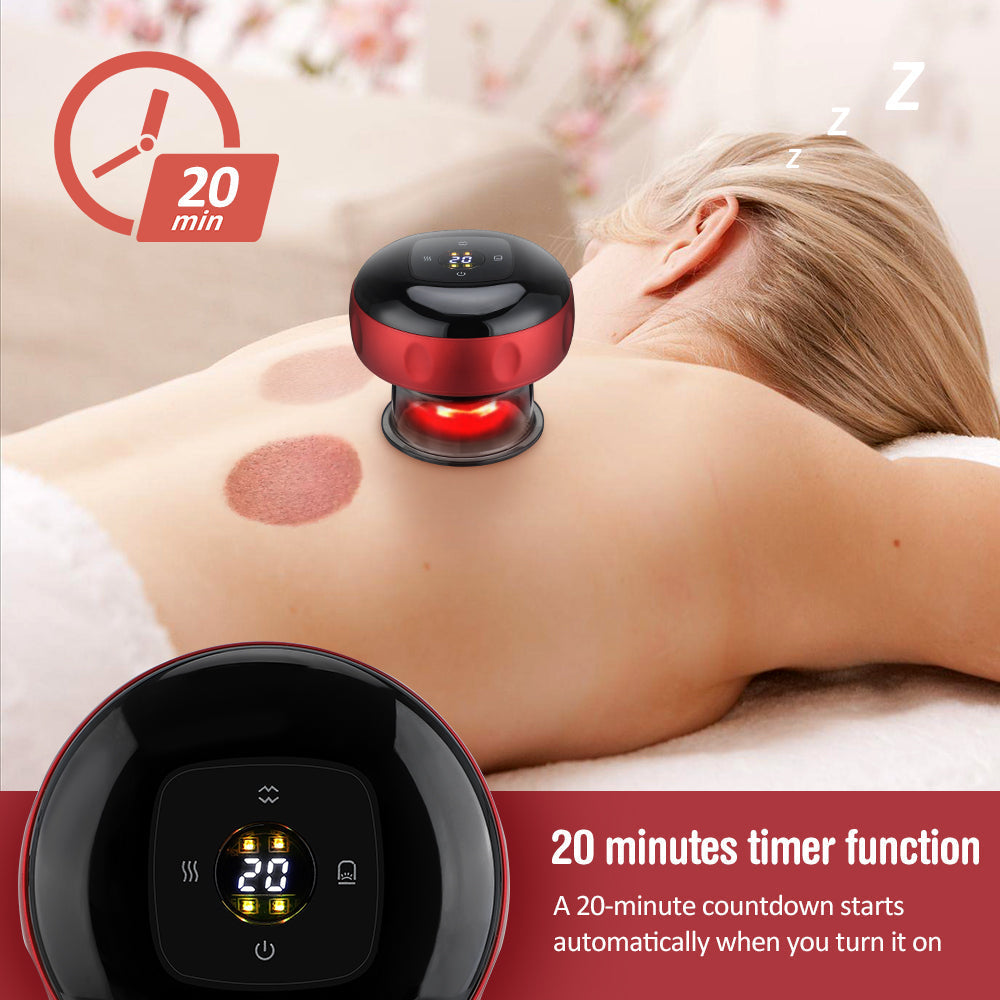 Intelligent Vacuum Cupping Scrapping Therapy Massage Device