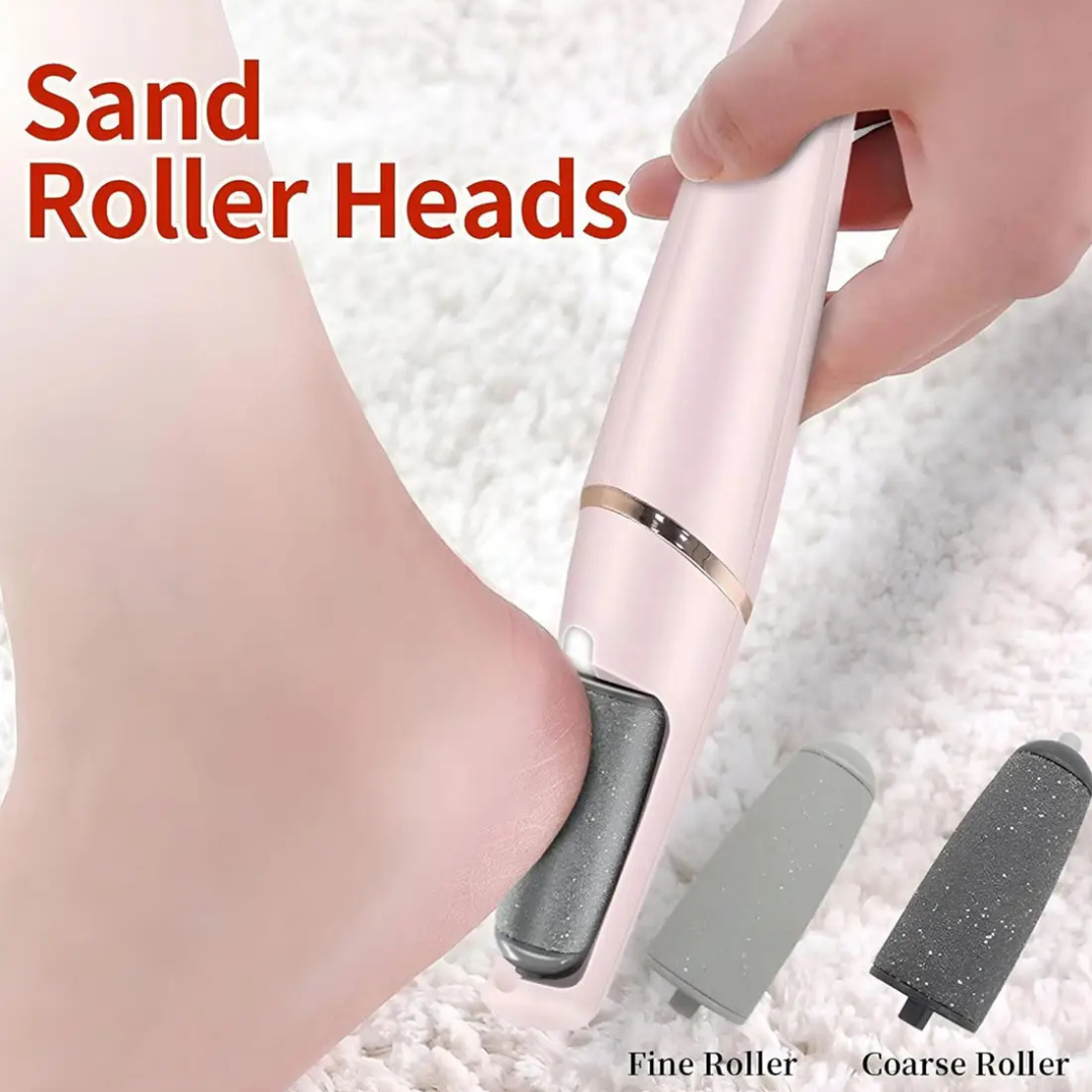 Rechargeable Electric Foot File Callus Remover for Wet & Dry Pedicure