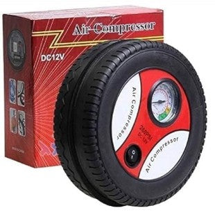 Portable Tire Shaped Air Compressor DC 12V