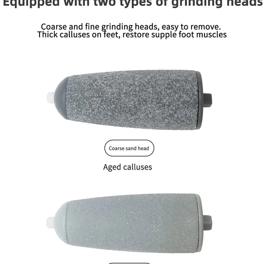 Rechargeable Electric Foot File Callus Remover for Wet & Dry Pedicure