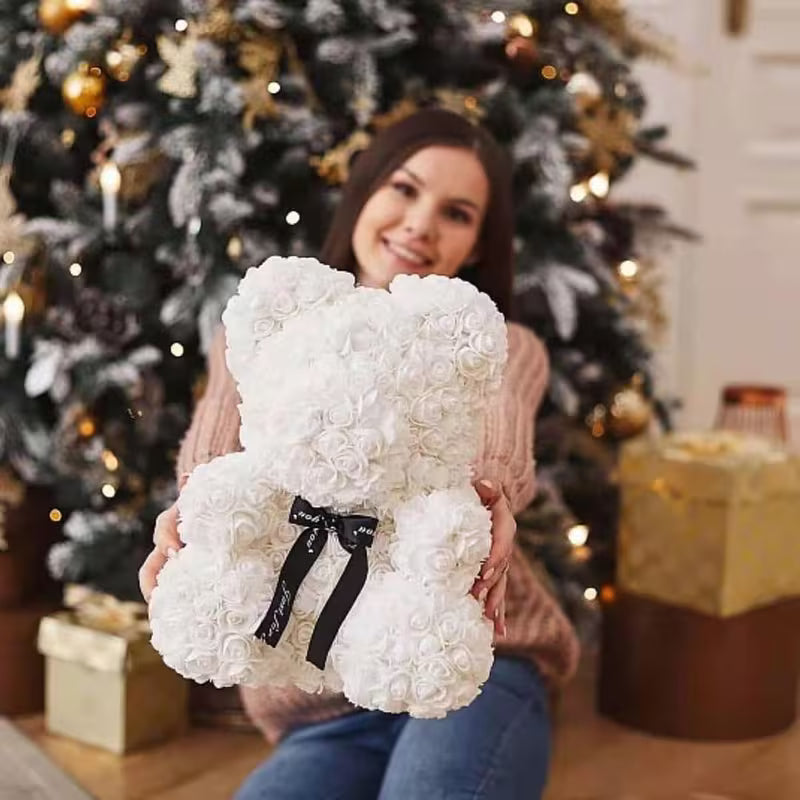 Rose Bears Valentine's Day Foam Bear Gifts For Girlfriend Great Gifts For Birthdays, Weddings, Mother's Day And Anniversaries Creative Rose Teddy Bears