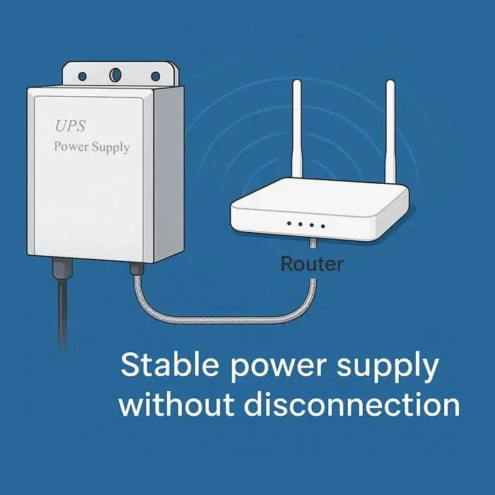 DC - 12V Mini UPS - AlifdukanAyesha Khan types here :)