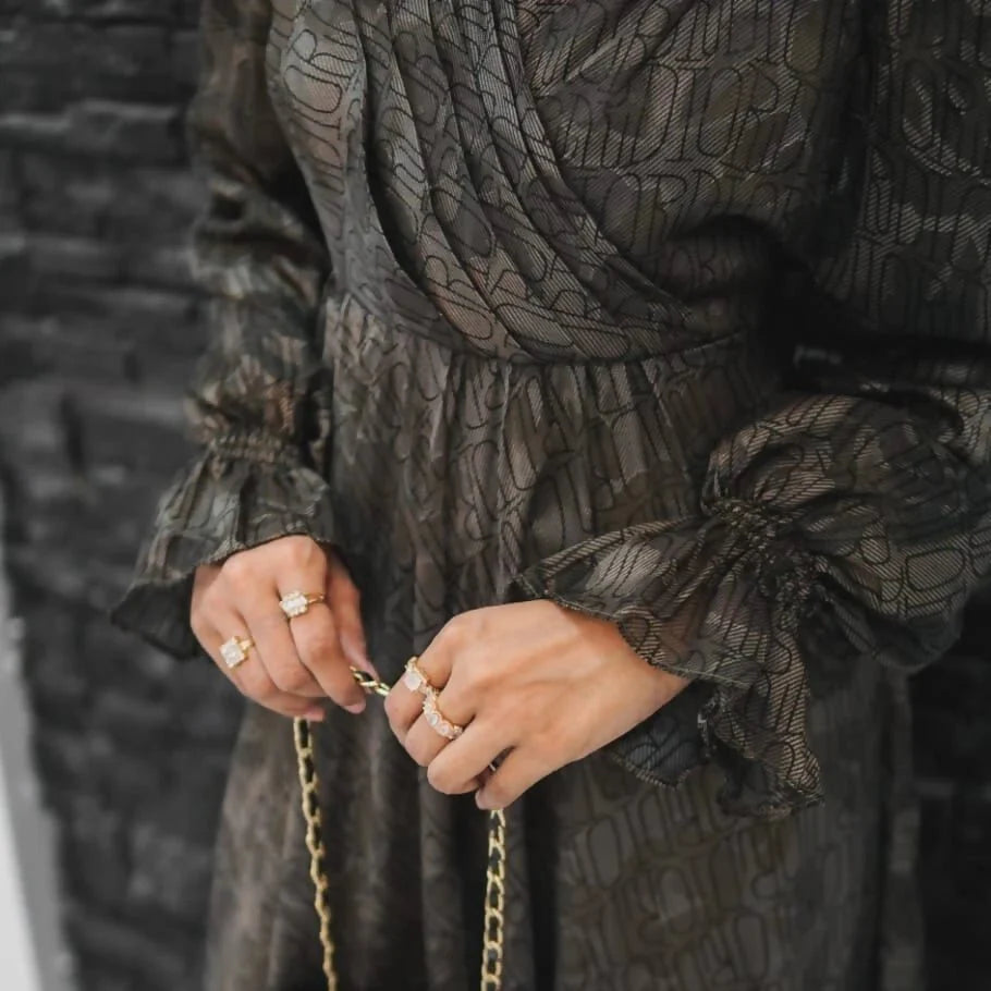 Green Plated Formal wear Frock - AlifdukanZoyera.pk types here :)