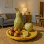 Marble Fruit Arrangement on a Sunny Afternoon - AlifdukanAlifdukan types here :)