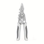 Multifunctional Wire Stripper Pliers - Stainless Steel Ergonomic Grip, No Assembly Required, Portable Cable Stripper & Crimper Tool for Electricians - AlifdukanEver Green types here :)