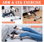 Pedal Exerciser Mini Exercise Bike Arm and Leg Exercise Peddler Machine - AlifdukanAlifdukan types here :)