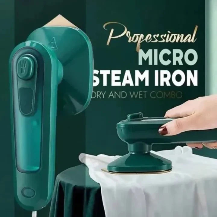 Portable Handheld Steam Iron | Travel - Friendly Garment Steamer | Mini Press for Clothes - AlifdukanSheeza Nisar Ahmad types here :)