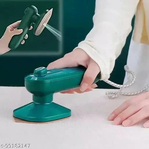 Portable Handheld Steam Iron | Travel - Friendly Garment Steamer | Mini Press for Clothes - AlifdukanSheeza Nisar Ahmad types here :)