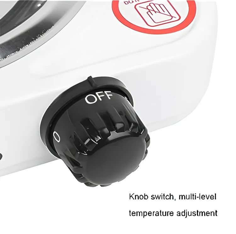 Portable Single Burner Hot Plate Electric Stove - 1000W