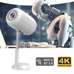 TS - 6 4k Android 11.0 Projector Movie Theater Office Internet Mobile Outdoor Smart TV Movie Projector - AlifdukanAlifdukan types here :)