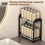 VERSATILE STORAGE SHELF STURDY BATHROOM ORGANIZER EASY INSTALLATION